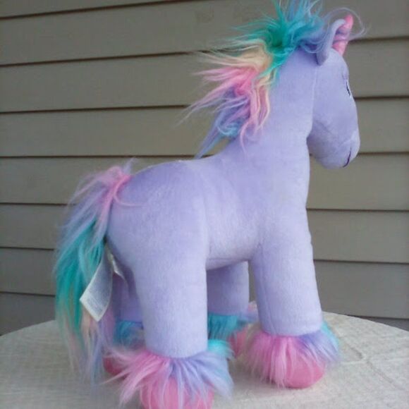 Build a Bear Unicorn Beary Fairy Purple Rainbow Plush Stuffed Animal Toy… - Picture 4 of 7